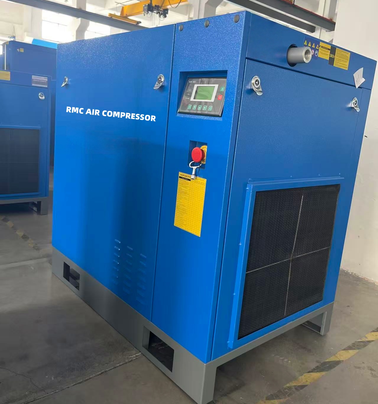 Do we need put an earth ring to permanent magnet motor of a screw air compressor please?