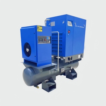 RMI-10A-8/54 7.5kw 10hp 8bar all in one screw air compressor station
