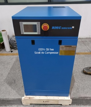 Shanghai RMC Air Compressor RMC3.7-10 3.7kw 5hp 10bar 145psi  340l/min Scroll air End Oil Free Scroll Pump