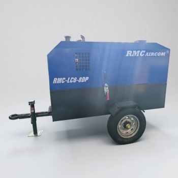 High Quality China Best Quality  Portable diesel Engine Screw air Compressor With CE Certificate
