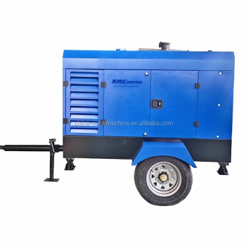 CE Approval Factory Price  Factory Direct Supply High Quality Portable diesel Engine Screw air Compressor