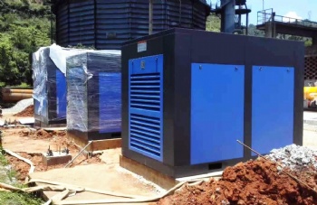 37kw fixed speed screw air compressors project